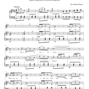 Johann Strauss Adele's Laughing Song Musik Noten - Piano & Vocal - 175612-0