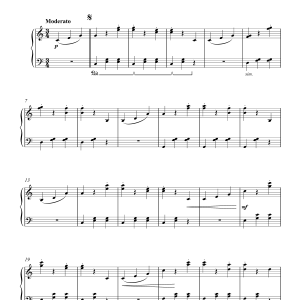 Johann Strauss II The Blue Danube Waltz Musik Noten - Piano Solo - 22392-0