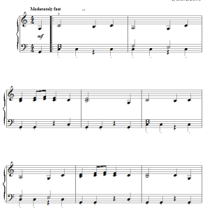 Johannes Brahms Symphony No. 1 in C Minor, Fourth Movement Excerpt Musik Noten - Easy Piano - 20855-0