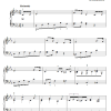 Johannes Brahms Symphony No. 3, Third Movement Theme Musik Noten - Easy Piano - 54004-0