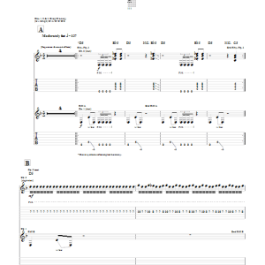 John 5 Flatlines, Thin Lines Musik Noten - Guitar Tab - 30451-0