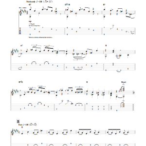 John 5 Pity Belt Musik Noten - Guitar Tab - 67199-0