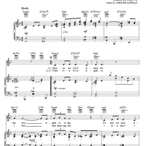 John Bettis Promise Me You'll Remember (Love Theme) Musik Noten - Piano, Vocal & Guitar Chords - 80859-0