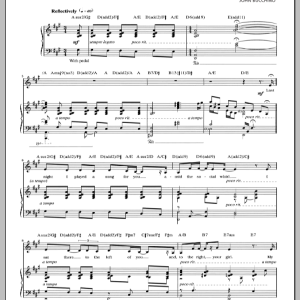 John Bucchino I've Learned To Let Things Go Musik Noten - Piano & Vocal - 88737-0