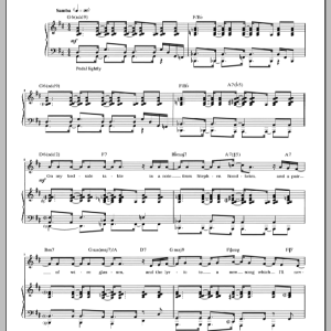 John Bucchino On My Bedside Table Musik Noten - Piano & Vocal - 88745-0