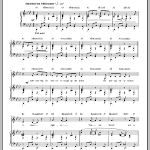 John Bucchino When You're Here Musik Noten - Piano & Vocal - 88746-0