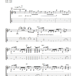John Butler Gov Did Nothin' Musik Noten - Guitar Tab - 39734-0