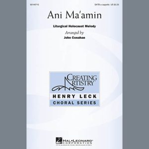 John Conahan Ani Ma'amin Musik Noten - SATB Choir - 157610-thumbnail