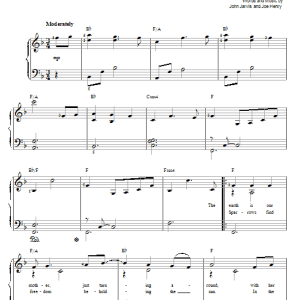 John Denver The Flower That Shattered The Stone Musik Noten - Easy Piano - 71463-0