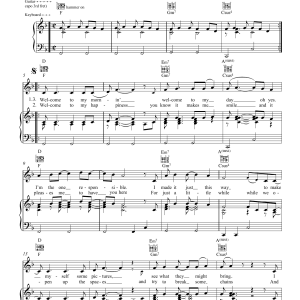 John Denver Welcome To My Morning (Farewell Andromeda) Musik Noten - Piano, Vocal & Guitar Chords - 102680-0