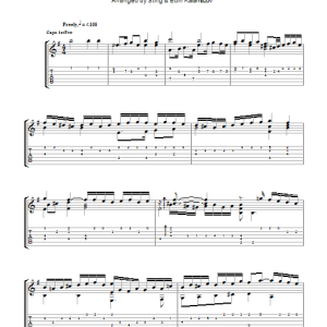 John Dowland Fantasy (as performed by Sting and Edin Karamazov) Musik Noten - Guitar Tab - 104095-0