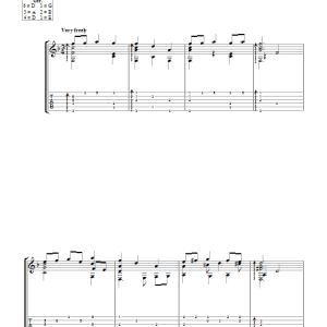 John Dowland Walsingham (as performed by Sting and Edin Karamazov) Musik Noten - Guitar Tab - 104086-0