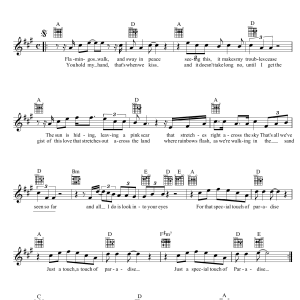 John Farnham Touch Of Paradise Musik Noten - Lead Sheet / Fake Book - 39070-0