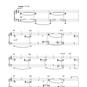 John Harle Silent Witness Musik Noten - Piano Solo - 32343-0