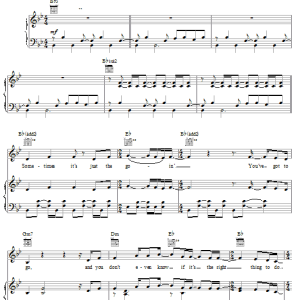 John Hiatt Just The Goin' Musik Noten - Piano, Vocal & Guitar Chords - 21324-0