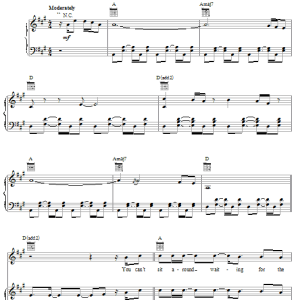 John Hiatt Let It Ride Musik Noten - Piano, Vocal & Guitar Chords - 21316-0