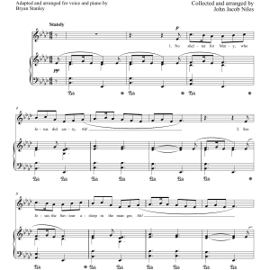 John Jacob Niles See Jesus, The Saviour Musik Noten - Piano & Vocal - 157634-0