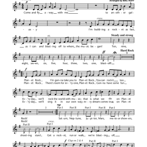 John Jacobson Planet Rock Musik Noten - Easy Piano - 82032-0