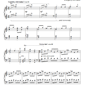 John Leavitt O Holy Night Musik Noten - Piano Solo - 97121-0