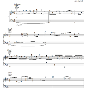 John Legend Again Musik Noten - Piano, Vocal & Guitar Chords - 58603-0