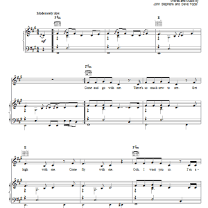 John Legend Let's Get Lifted Again Musik Noten - Piano, Vocal & Guitar Chords - 51064-0