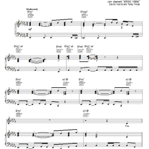 John Legend Live It Up Musik Noten - Piano, Vocal & Guitar Chords - 51060-0