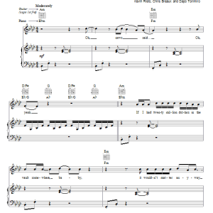 John Legend Quickly Musik Noten - Piano, Vocal & Guitar Chords - 69743-0