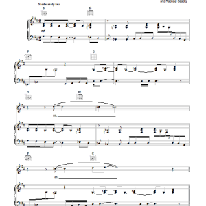 John Legend Show Me Musik Noten - Piano, Vocal & Guitar Chords - 58600-0