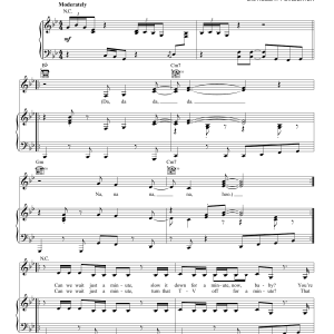 John Legend Slow Dance Musik Noten - Piano, Vocal & Guitar Chords - 58597-0