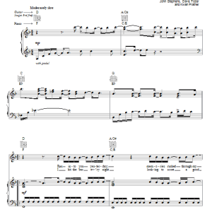John Legend This Time Musik Noten - Piano, Vocal & Guitar Chords - 69738-0