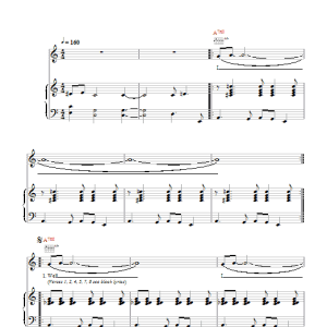 John Lennon I Don't Wanna Be A Soldier Musik Noten - Piano, Vocal & Guitar Chords - 100926-0