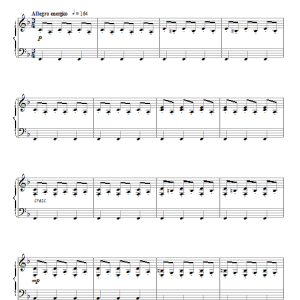 John Lunn A Drive Musik Noten - Piano Solo - 95105-0