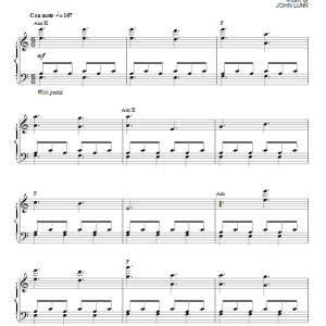 John Lunn Did I Make The Most Of Loving You Musik Noten - Piano Solo - 111991-0