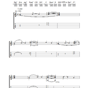 John Martyn Send Me One Line Musik Noten - Guitar Tab - 38535-0