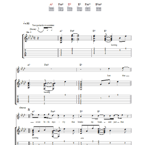 John Martyn Sweet Little Mystery Musik Noten - Guitar Tab - 38533-0