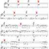 John Mayer Split Screen Sadness Musik Noten - Piano, Vocal & Guitar Chords - 26567-0