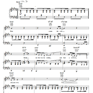 John Mayer St. Patrick's Day Musik Noten - Piano, Vocal & Guitar Chords - 23580-0