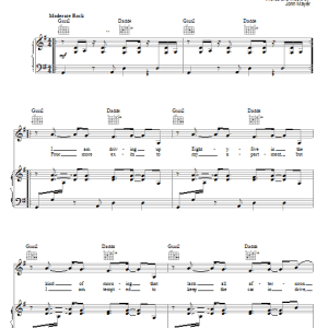 John Mayer Why Georgia Musik Noten - Piano, Vocal & Guitar Chords - 23581-0