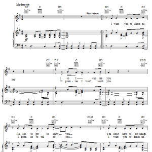 John Mellencamp Dance Naked Musik Noten - Piano, Vocal & Guitar Chords - 20639-0