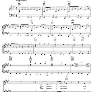 John Mellencamp Human Wheels Musik Noten - Piano, Vocal & Guitar Chords - 20640-0