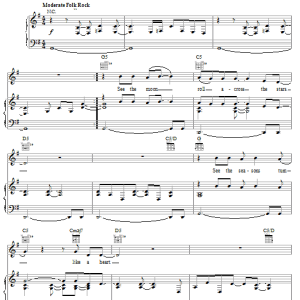 John Mellencamp Your Life Is Now Musik Noten - Piano, Vocal & Guitar Chords - 20637-0