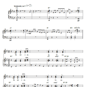 John P. Kee Thank You, Lord (He Did It All) Musik Noten - Piano, Vocal & Guitar Chords - 76844-0