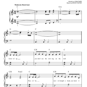 John Parr St. Elmo's Fire (Man In Motion) Musik Noten - Piano, Vocal & Guitar Chords - 162283-0