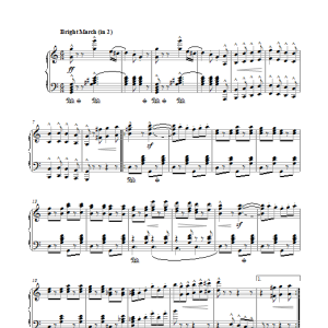 John Philip Sousa Semper Fidelis Musik Noten - Piano Solo - 111842-0