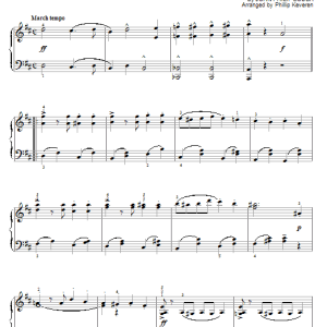 John Philip Sousa Stars And Stripes Forever (arr. Phillip Keveren) Musik Noten - Piano Solo - 58297-0