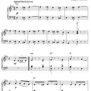John Philip Sousa Washington Post March (arr. Phillip Keveren) Musik Noten - Easy Piano - 50069-0