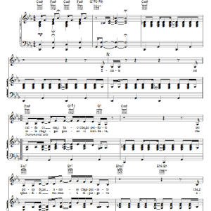 John Pizzarelli Estate Musik Noten - Piano, Vocal & Guitar Chords - 31300-0