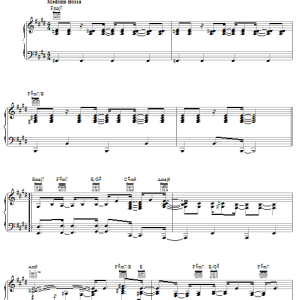John Pizzarelli Francesca Musik Noten - Piano, Vocal & Guitar Chords - 31298-0