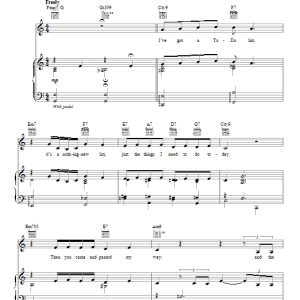John Pizzarelli Lifetime Or Two Musik Noten - Piano, Vocal & Guitar Chords - 93462-0