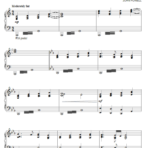 John Powell A Real Live Superbark Musik Noten - Piano Solo - 68028-0